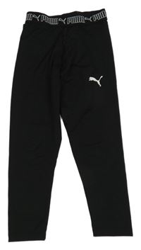 Černé sportovní legíny Puma 