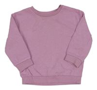 Růžová vzorovaná oversize mikina Primark