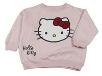 Světlerůžová oversize mikina s Kitty F&F