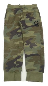 Army-khaki tepláky Benetton