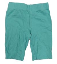 Modrozelené capri legíny magic