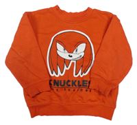 Červená mikina s Knuckles the Echidna - Sonic H&M