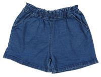 Tmavomodré riflové kraťasy Yigga