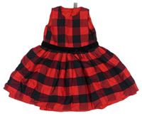 Černo-červené kostkované šaty zn. Pep&Co