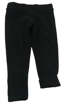 Černé zateplené legíny Primark