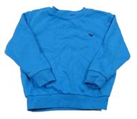 Modrá mikina s výšivkou Next