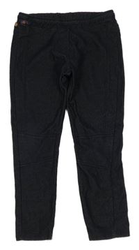 Tmavomodré legíny riflového vzhledu baker