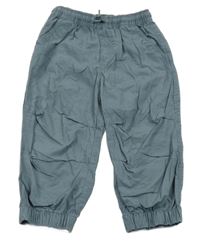 Šedomodré plátěné kalhoty Nutmeg