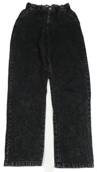 Černo-tmavošedé rifle H&M