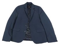 Tmavomodré společenské sako 