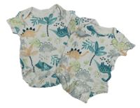 2set - 2x Bílé body s diny Tu