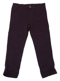 Lilkové plátěné chino kalhoty Dunnes