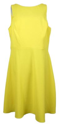 Dámské žluté šaty 