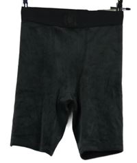 Dámské tmavošedé sametové pyžamové kraťasy Primark 