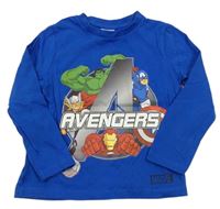 Modré triko s Avengers zn. Marvel