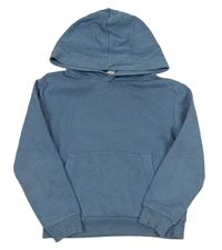 Modrá mikina s kapucí H&M