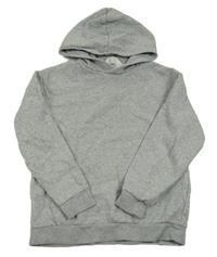 Světlešedá mikina s kapucí H&M