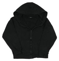 Černá propínací mikina s kapucí George