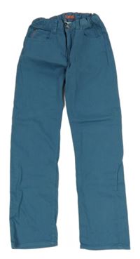 Modré slim rifle H&M