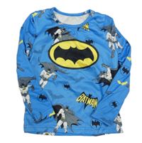 Modré triko s Batmanem Shein