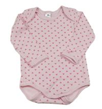 Světlerůžové body se srdíčky Topolino