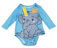 Nové - Světlemodré body se sloníkem 