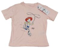 Nové - Světlerůžové tričko s Jessie Disney