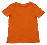 Cihlově červené tričko H&M