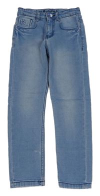 Světlemodré teplákové rifle Denim Co.