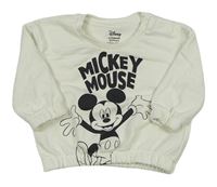 Smetanová oversize mikina s Mickey PRIMARK