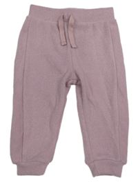 Starofialové úpletové tepláky PRIMARK