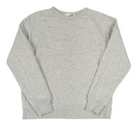 Světlešedá melírovaná mikina zn. H&M