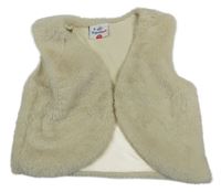 Smetanové kožešinové podšité bolérko Topolino