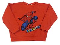 Červená mikina se Spidermanem M&S