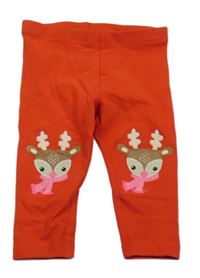 Červené legíny se soby Next