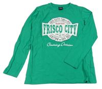 Zelené triko s nápisem Chapter Young