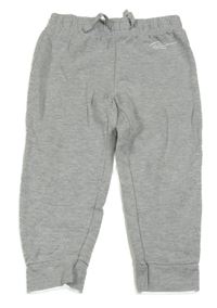 Šedé melírované tepláky s nápisem River Island