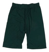 Tmavozelené elastické kraťasy Softmilk