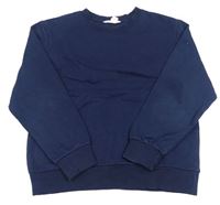 Tmavomodrá mikina H&M