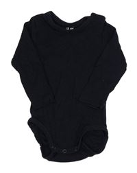 Tmavomodré body H&M