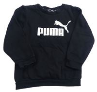 Černá mikina s logem Puma
