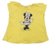 Žluté tričko s Minnie C&A