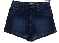 Dámské tmavomodré elastické rifle Pull&Bear 
