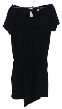 Dámský černý kraťasový overal H&M