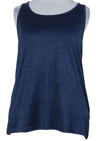 Dámský tmavomodrý sportovní top H&M