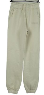 Dámské smetanové cuff tepláky F&F