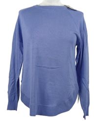 Nové - Dámský světlemodrý lehký svetr Gallery 