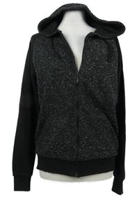 Pánská šedo-černá propínací mikina s kapucí Cedarwood State