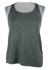 Dámský šedý melírovaný sportovní top H&M