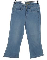 Nové - Dámské světlemodré crop bootcut rifle Dranella 